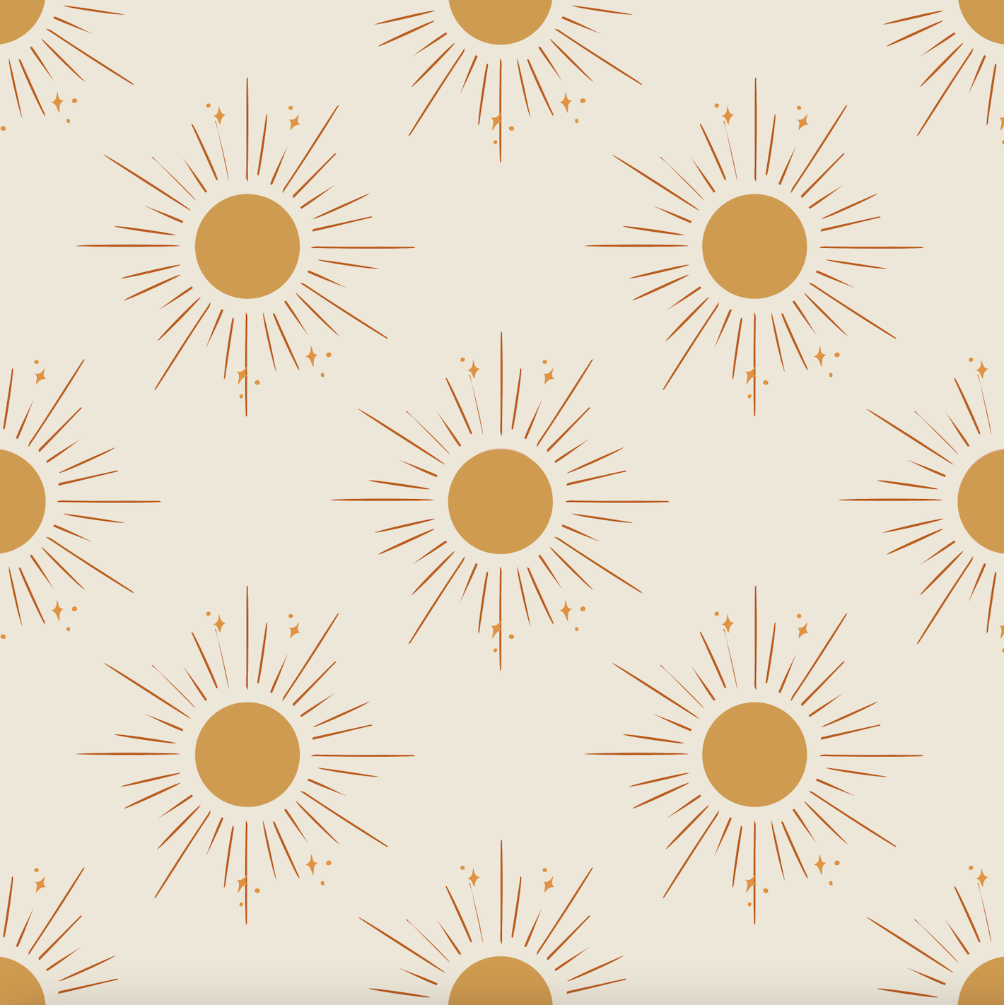 Boho Sun Gold - Woven Fabric