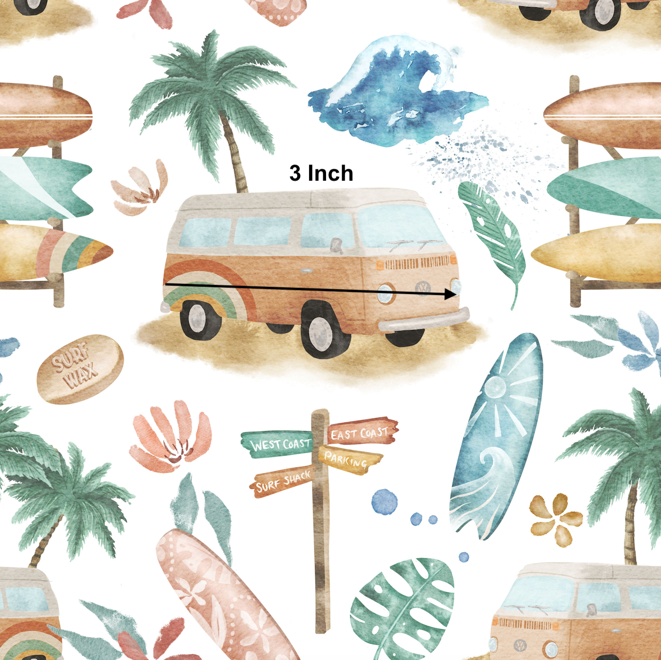 Surfing Kombi - PUL Fabric