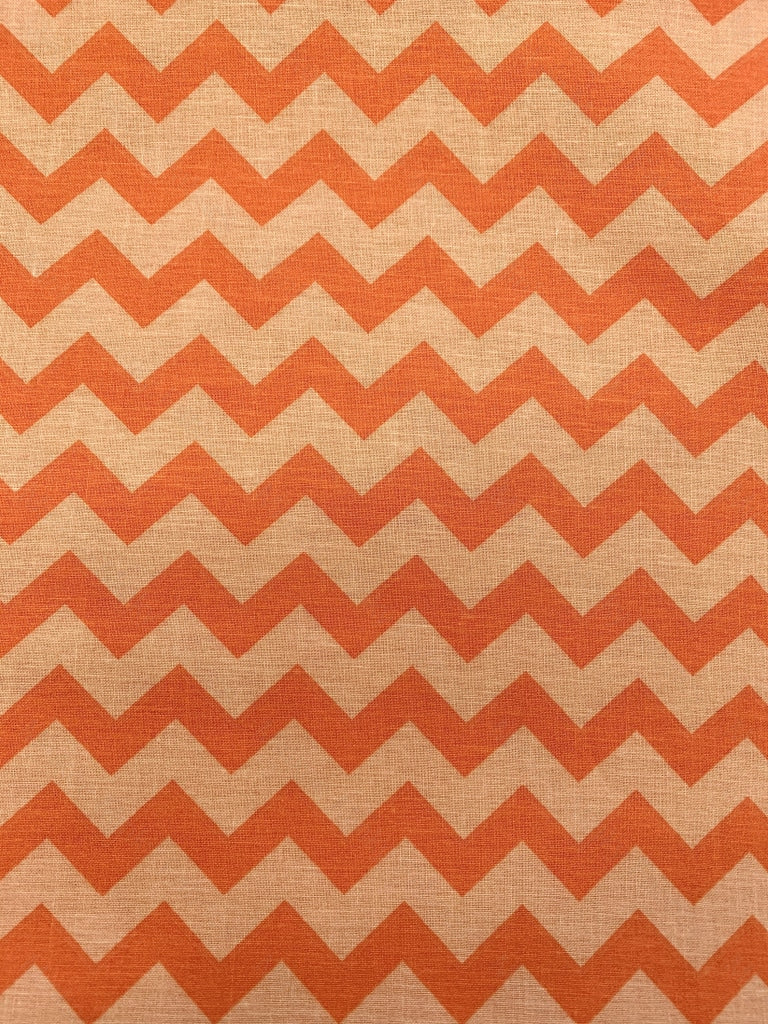 Orange Chevron - Short Cuts