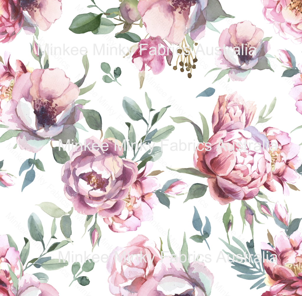 Peony Blossom Pre-Order Select / Digital Fabric Preorder